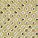 Carica l&#39;immagine nel visualizzatore di Gallery, McAlister Textiles Laila Ochre Yellow and Grey FR Fabric Fabrics 1/2 Metre 
