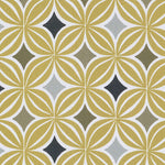 Carica l&#39;immagine nel visualizzatore di Gallery, McAlister Textiles Laila Ochre Yellow and Grey FR Fabric Fabrics 

