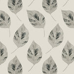 Carica l&#39;immagine nel visualizzatore di Gallery, McAlister Textiles Leaf Soft Grey Floral Cotton Print Fabric Fabrics 1/2 Metre 
