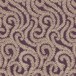 Carica l&#39;immagine nel visualizzatore di Gallery, McAlister Textiles Little Leaf Aubergine Purple Fabric Fabrics 1 Metre 
