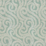 Carica l&#39;immagine nel visualizzatore di Gallery, McAlister Textiles Little Leaf Duck Egg Blue Fabric Fabrics 1 Metre 
