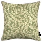 Carica l&#39;immagine nel visualizzatore di Gallery, McAlister Textiles Little Leaf Sage Green Cushion Cushions and Covers Cover Only 43cm x 43cm 
