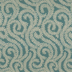 Carica l&#39;immagine nel visualizzatore di Gallery, McAlister Textiles Little Leaf Teal Fabric Fabrics 1 Metre 
