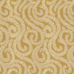 Carica l&#39;immagine nel visualizzatore di Gallery, McAlister Textiles Little Leaf Ochre Yellow Fabric Fabrics 1 Metre 

