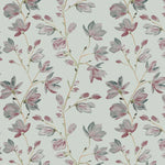 Carica l&#39;immagine nel visualizzatore di Gallery, McAlister Textiles Magnolia Rose Pink and Duck Egg Floral FR Fabric Fabrics 
