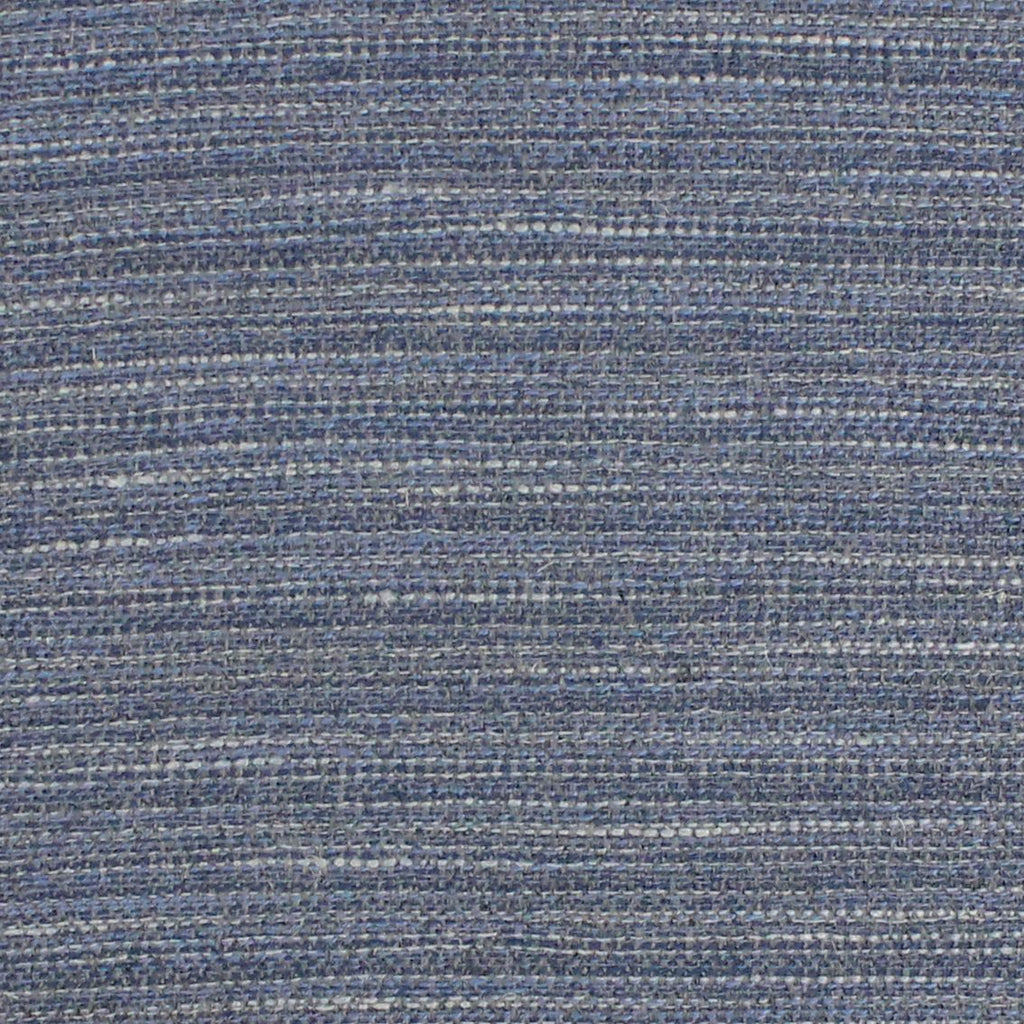 McAlister Textiles Hamleton Rustic Linen Blend Navy Blue Plain Fabric Fabrics 