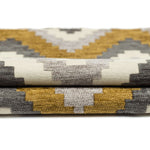 Carica l&#39;immagine nel visualizzatore di Gallery, McAlister Textiles Navajo Yellow+ Grey Striped Fabric Fabrics 

