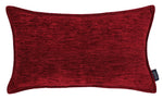 Carica l&#39;immagine nel visualizzatore di Gallery, McAlister Textiles Plain Chenille Red Pillow Pillow 
