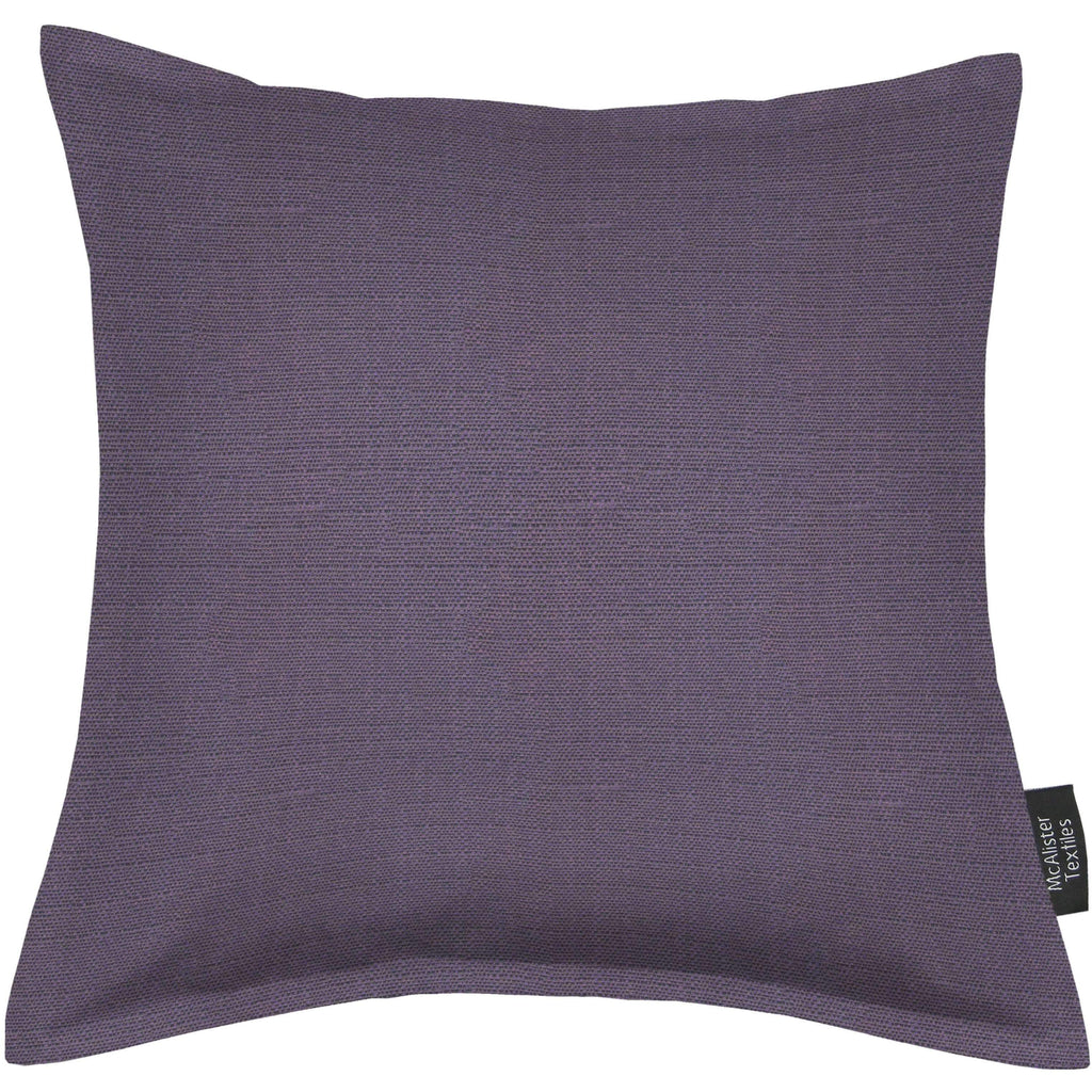 McAlister Textiles Savannah Aubergine Purple Cushion Cushions and Covers Cover Only 43cm x 43cm 