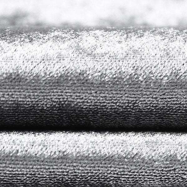 McAlister Textiles Crushed Velvet Silver Fabric Fabrics 