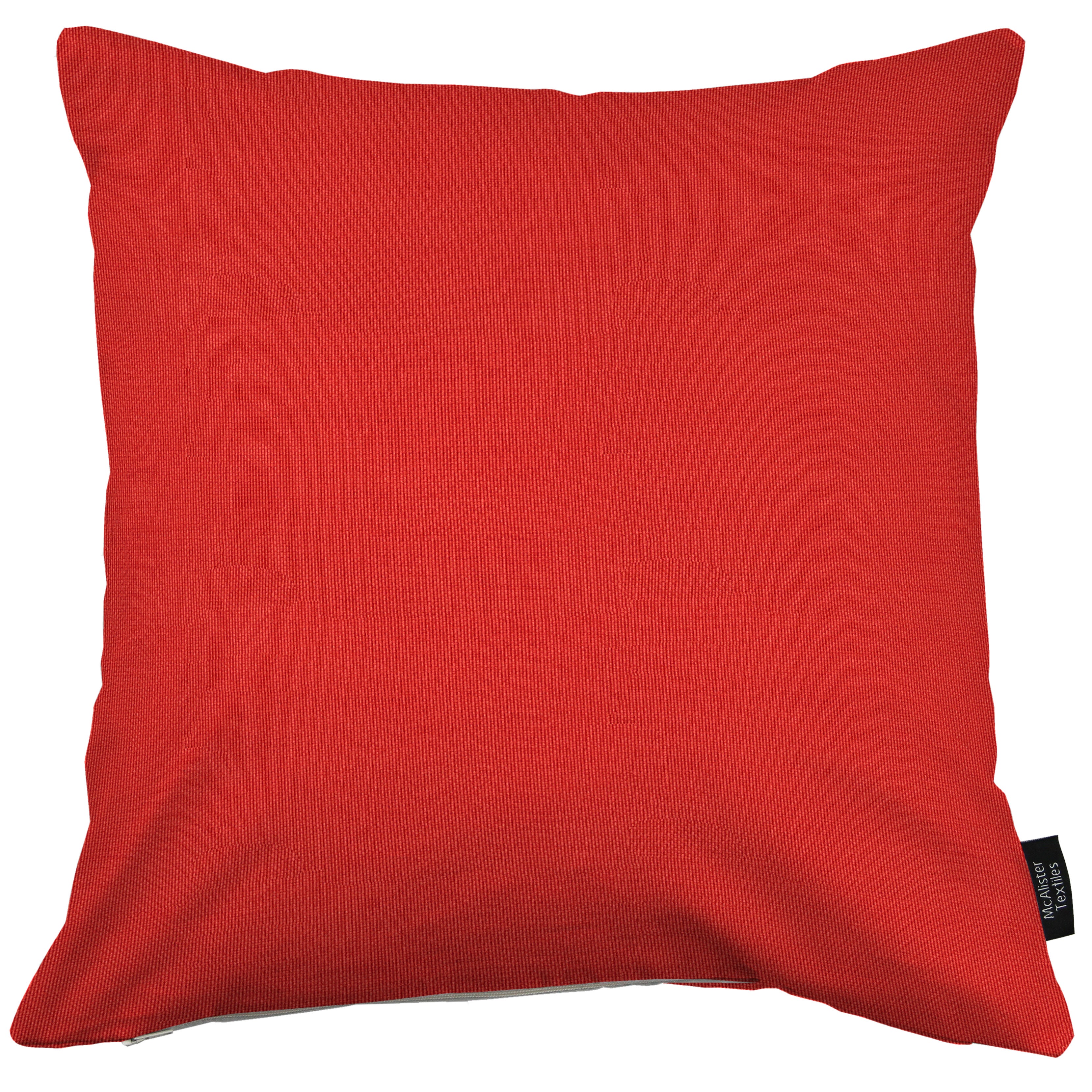 McAlister Textiles Sorrento Red Outdoor Cushions Cushions and Covers Cover Only 43cm x 43cm 