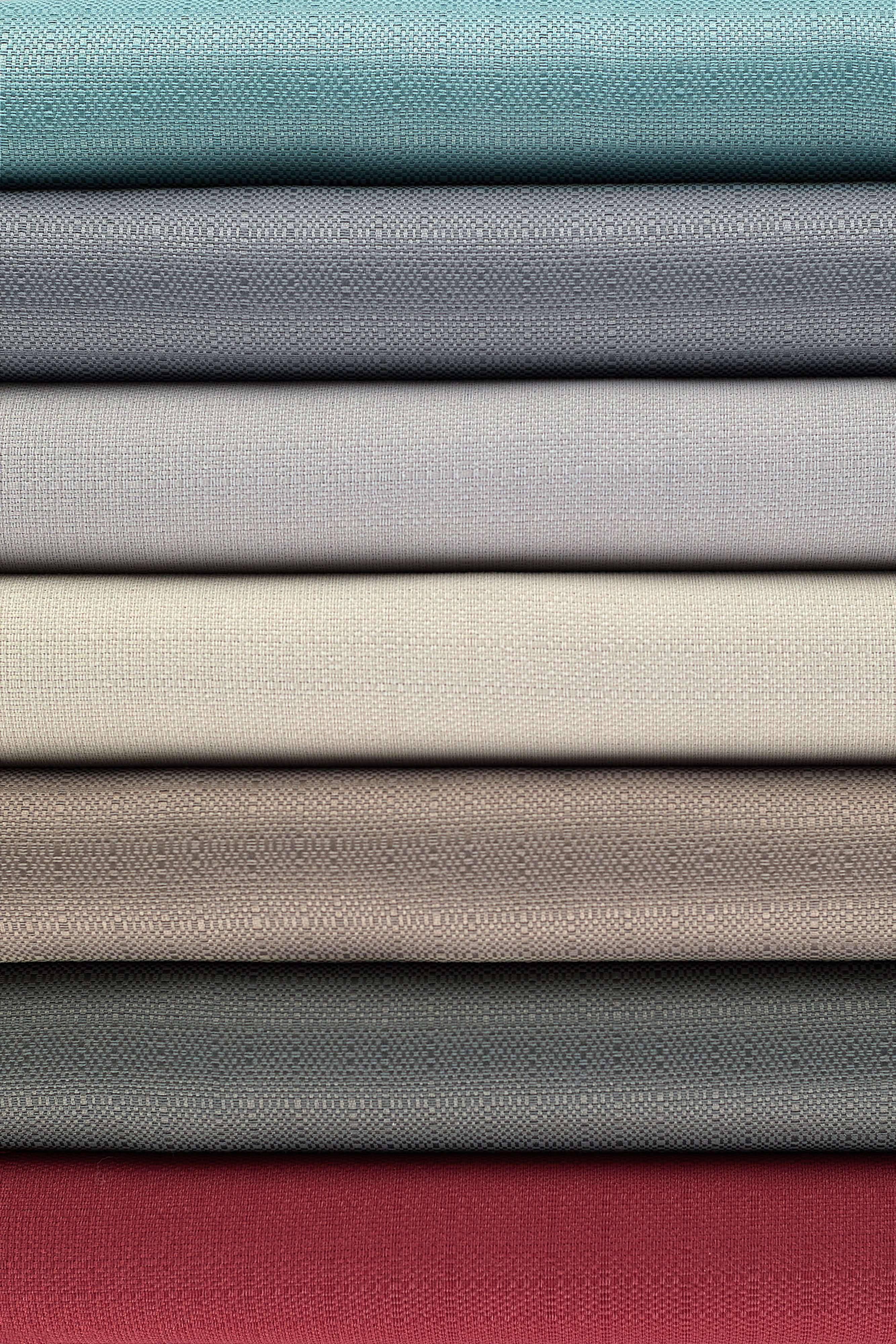 McAlister Textiles Nara Graphite FR Semi Plain Fabric Fabrics 