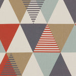 Carica l&#39;immagine nel visualizzatore di Gallery, McAlister Textiles Vita Burnt Orange and Teal FR Fabric Fabrics 
