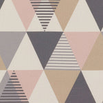 Carica l&#39;immagine nel visualizzatore di Gallery, McAlister Textiles Vita Blush Pink and Grey FR Fabric Fabrics 
