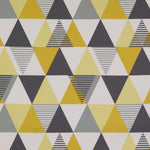 Carica l&#39;immagine nel visualizzatore di Gallery, McAlister Textiles Vita Ochre Yellow and Grey FR Fabric Fabrics 1/2 Metre 

