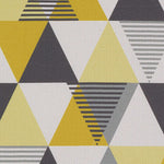 Carica l&#39;immagine nel visualizzatore di Gallery, McAlister Textiles Vita Ochre Yellow and Grey FR Fabric Fabrics 
