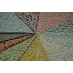 Carica l&#39;immagine nel visualizzatore di Gallery, McAlister Textiles Little Leaf Wedgewood Blue Fabric Fabrics 
