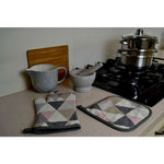 Carica l&#39;immagine nel visualizzatore di Gallery, McAlister Textiles Vita Pink Cotton Print Single Oven Mitt Kitchen Accessories 
