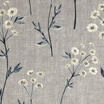 Carica l&#39;immagine nel visualizzatore di Gallery, McAlister Textiles Meadow Soft Grey Floral Cotton Print Fabric Fabrics 
