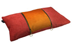Carica l&#39;immagine nel visualizzatore di Gallery, McAlister Textiles Decorative Double Zip Orange + Rust Red Velvet Pillow Pillow 
