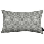 Carica l&#39;immagine nel visualizzatore di Gallery, McAlister Textiles Colorado Geometric Charcoal Grey Pillow Pillow Cover Only 50cm x 30cm 
