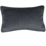 Carica l&#39;immagine nel visualizzatore di Gallery, McAlister Textiles Matt Charcoal Grey Velvet Pillow Pillow Cover Only 50cm x 30cm 

