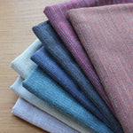 Carica l&#39;immagine nel visualizzatore di Gallery, McAlister Textiles Hamleton Rustic Linen Blend Teal Plain Fabric Fabrics 
